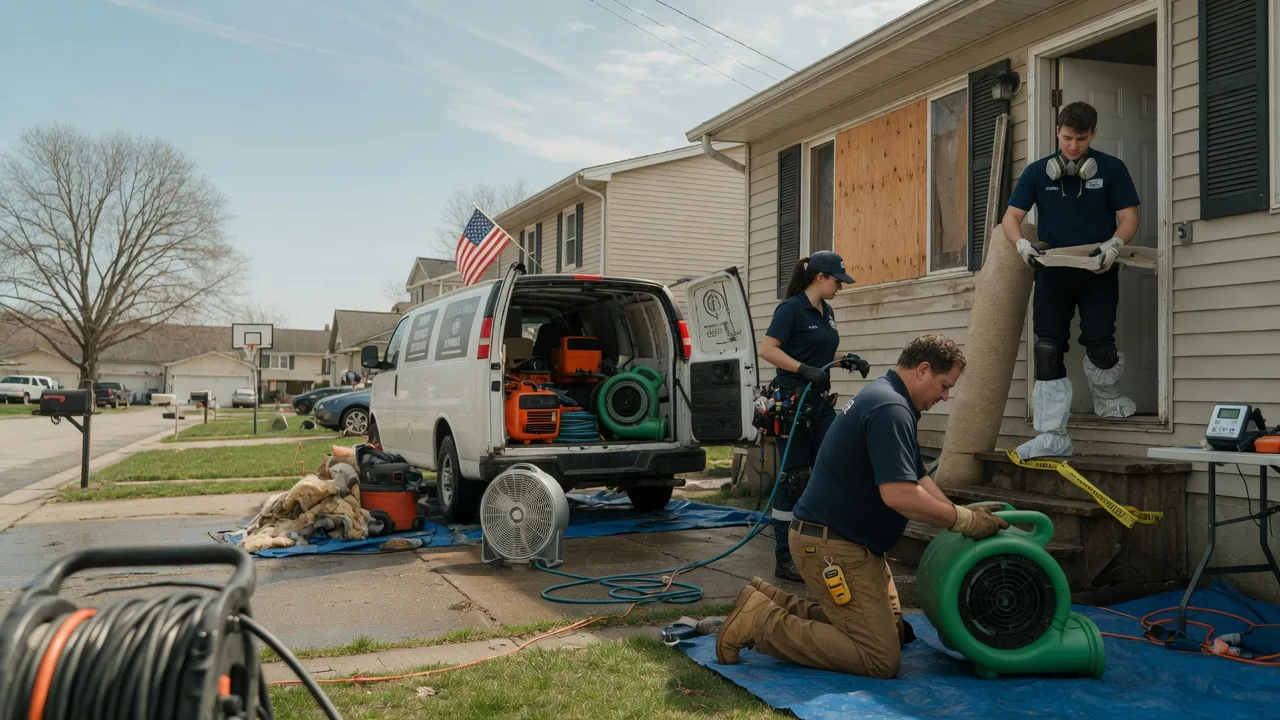 Water Damage Restoration in Point, TX near me